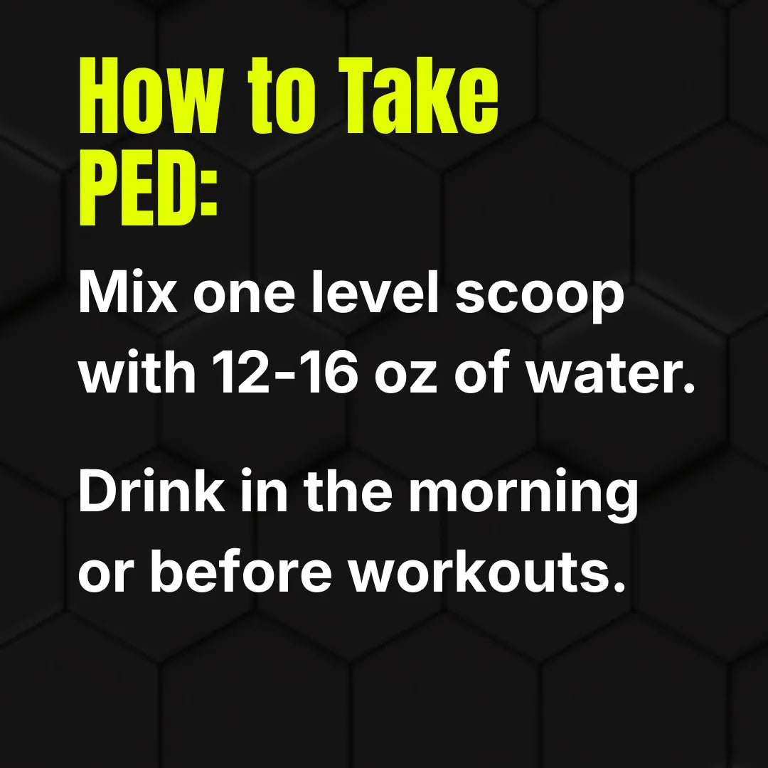 PED: Ultimate Energy and Performance Drink