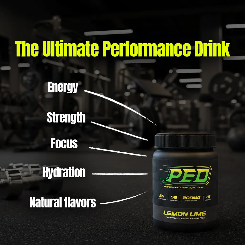 PED: Ultimate Energy and Performance Drink