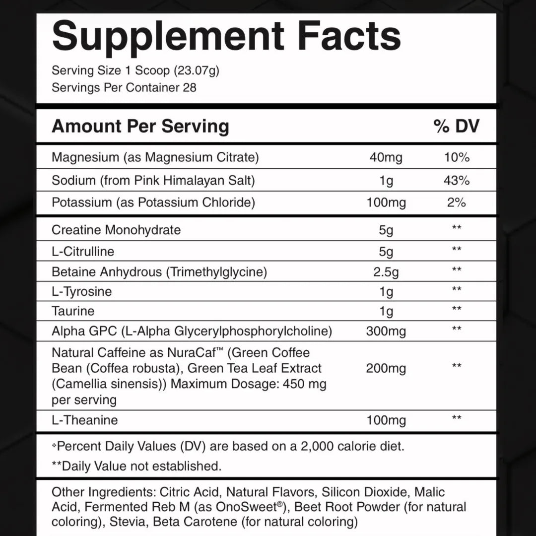 PED: Ultimate Energy and Performance Drink